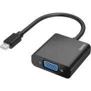 Adaptador VGA a Mini DP Hama 00200333, Full-HD 1080p