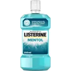 Listerine Mentol 250 ml, enjuague bucal con flúor y protección