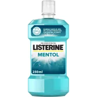Listerine Mentol 250 ml, enjuague bucal con flúor y protección