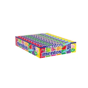 Mentos Rainbow - Caramelos Frutales Masticables, 20 Unidades