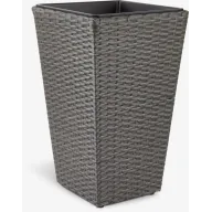Cesto gris BLOMMOR A31xL31xA50 para jardín