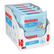 Toallitas Huggies Pure para Bebé, 1008 Toallitas Puras