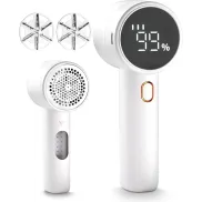 Afeitadora Recargable de Tela Portátil con Pantalla LED