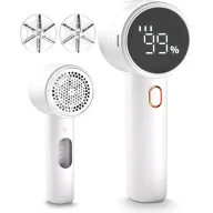 Afeitadora Recargable de Tela Portátil con Pantalla LED
