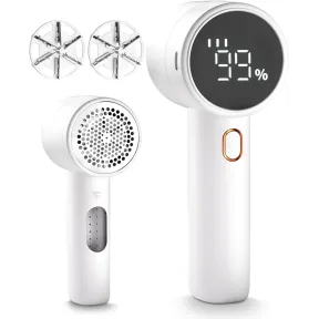 Afeitadora Recargable de Tela Portátil con Pantalla LED
