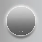 Espejo circular Ledimex para baño Lisboa