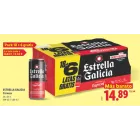 Estrella Galicia 18x33cl: 6 latas gratis en Lidl