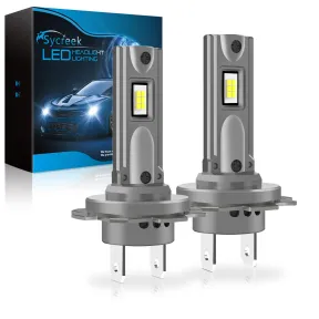 Bombilla LED H7 90W 24000LM Kit Conversión 12V Frío 6500K