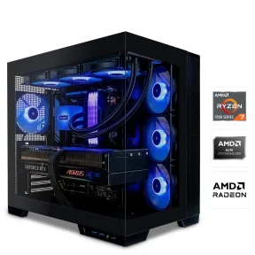 PC Gaming con Ryzen 7 7800X3D, RX 9070 XT y 32GB RAM