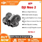 Drone portátil DJI Neo2 4K con cámara estabilizada y protección.