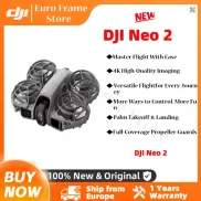 Drone portátil DJI Neo2 4K con cámara estabilizada y protección.
