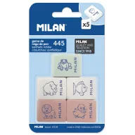 Gomas Rectangulares Infantiles 5 g en Blíster 445 MILAN