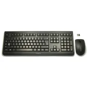 Combo Inalámbrico Cherry DW3000: Teclado y Ratón Negro