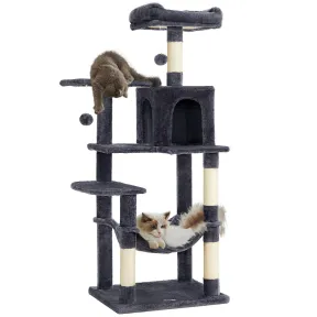 Torre para Gatos Feandrea con 4 Postes y Hamaca