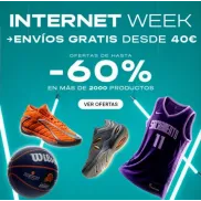 Emoción del baloncesto en INTERNET WEEK