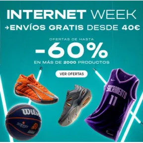 Emoción del baloncesto en INTERNET WEEK