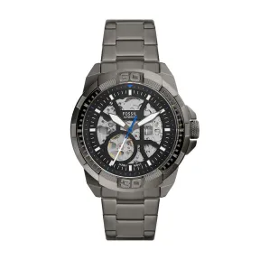 Reloj para Hombre Fossil Bronson con Correa de Cuero y Acero