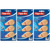 Cinta Correctora Mini Pocket Mouse x3 - Material Escolar 6m