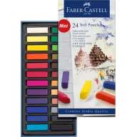 Tizas pastel suaves Faber-Castell 24 unidades Studio Quality