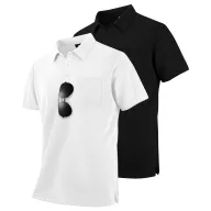 Polo Hombre Transpirable para Golf - Lote de 2 SwissWell