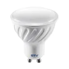 Foco GU10 GTV LED 3000K blanco cálido - duradero y sin parpadeo