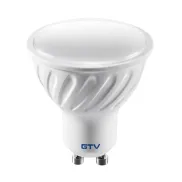 Foco GU10 GTV LED 3000K blanco cálido - duradero y sin parpadeo