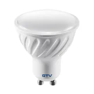 Foco GU10 GTV LED 3000K blanco cálido - duradero y sin parpadeo