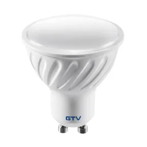 Foco GU10 GTV LED 3000K blanco cálido - duradero y sin parpadeo