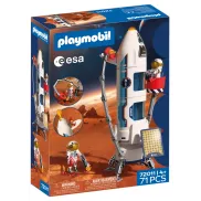 Cohete Modular PLAYMOBIL para Marte con Astronautas y Lanzamiento