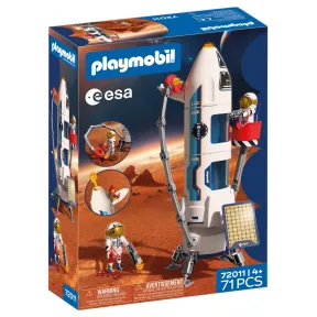 Cohete Modular PLAYMOBIL para Marte con Astronautas y Lanzamiento