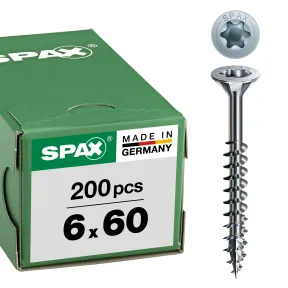 Vite universale Spax T-STAR plus 6,0 x 60 mm, 4CUT 