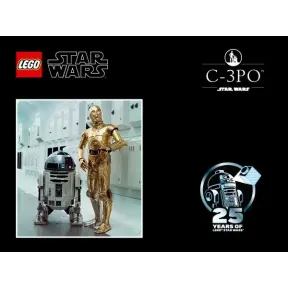 C-3PO de LEGO Star Wars - Juego +18 años 40% Dto Carrefour
