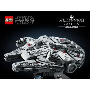 Halcón Milenario LEGO Star Wars +18, 40% con APP Carrefour