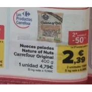Nueces: 50% de descuento desde el 12 de mayo en la app