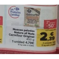 Nueces: 50% de descuento desde el 12 de mayo en la app