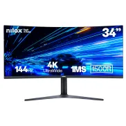 Monitor Curvo Nilox NXM344KD11, 34" UWQHD, 144Hz, G-SYNC