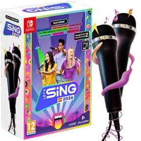 Let´s Sing 2024 para Nintendo Switch + 2 Micrófonos