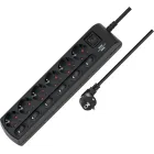 Regleta de enchufes Brennenstuhl con 6 tomas y 2m de cable