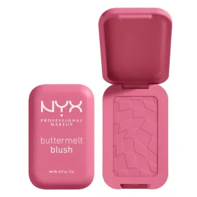 Rubor en polvo Buttermelt NYX: duradero y resistente 12h