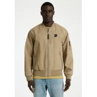Sudadera beige con cremallera CHASIN DASH LUMEAIR