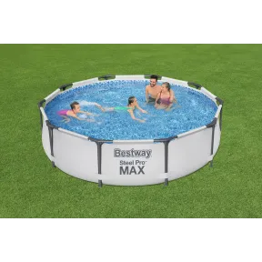 Piscina Tubular Steel Pro MAX 305 x 76 cm - BESTWAY Multicolor