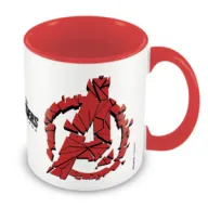 Taza con logo roto de Vengadores