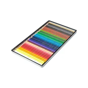 Lápices de colores surtidos en lata Amazon Basics, 36 unidades