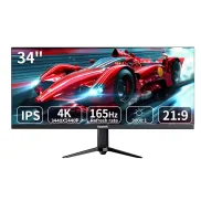 Monitor Gawfolk GF340B de 34", 4K, 165Hz, Negro, Ideal para Juegos