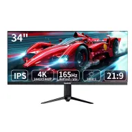 Monitor Gawfolk GF340B de 34", 4K, 165Hz, Negro, Ideal para Juegos