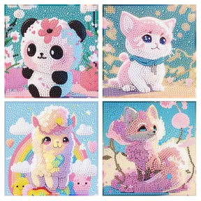 Kit de Pintura 5D de Animales para Niños y Adultos