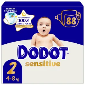 Pañales Talla 2 Dodot Sensitive