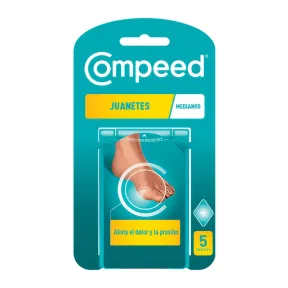 Alivio del Dolor para Pies: Pack Compeed de 5 Apósitos Juanetes