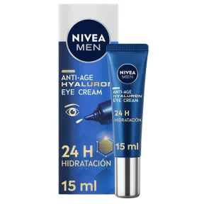 NIVEA MEN Contorno de Ojos Antiedad con Ácido Hialurónico