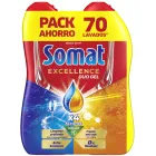 Detergente Todo en 1 Somat Excellence Duo Gel Frescor 140 lavados